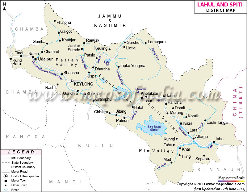 lahul-and-spiti-district-map